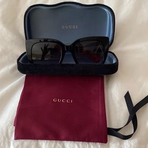 Gucci cat-eye sunglasses